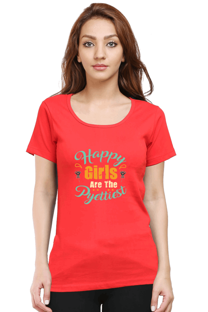 Happy Girls T Shirts For Women