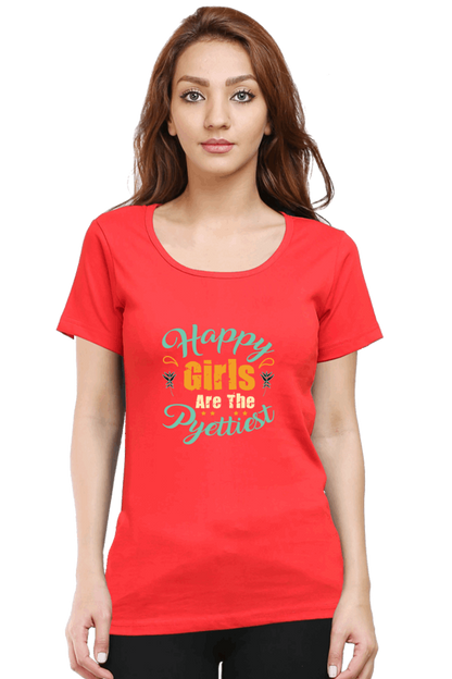 Happy Girls T Shirts For Women