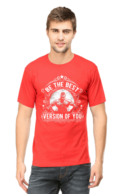 Be The Best Version Of You Men's T Shirt Red