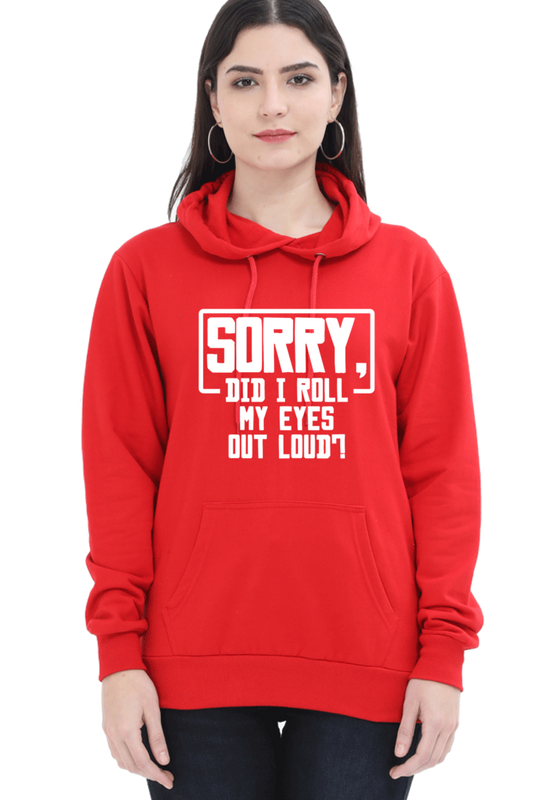 Hoodie For Girls and Women Red