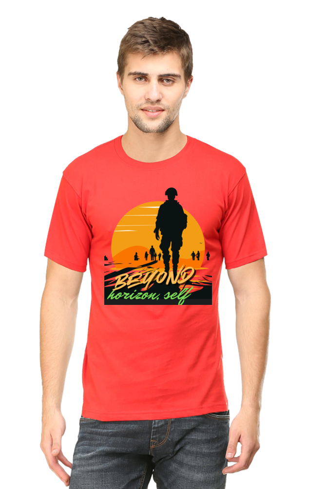 Patriotic Mens T Shirts Red