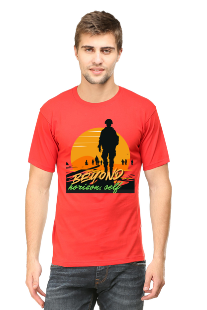 Patriotic Mens T Shirts Red