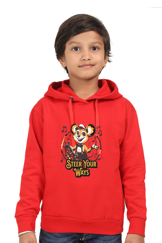 Boy's Hoodie Red