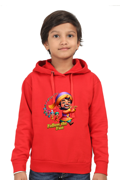 Boy's Hoodie Red