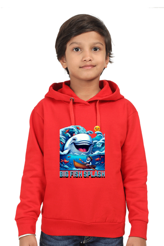 Boy's Hoodie Red