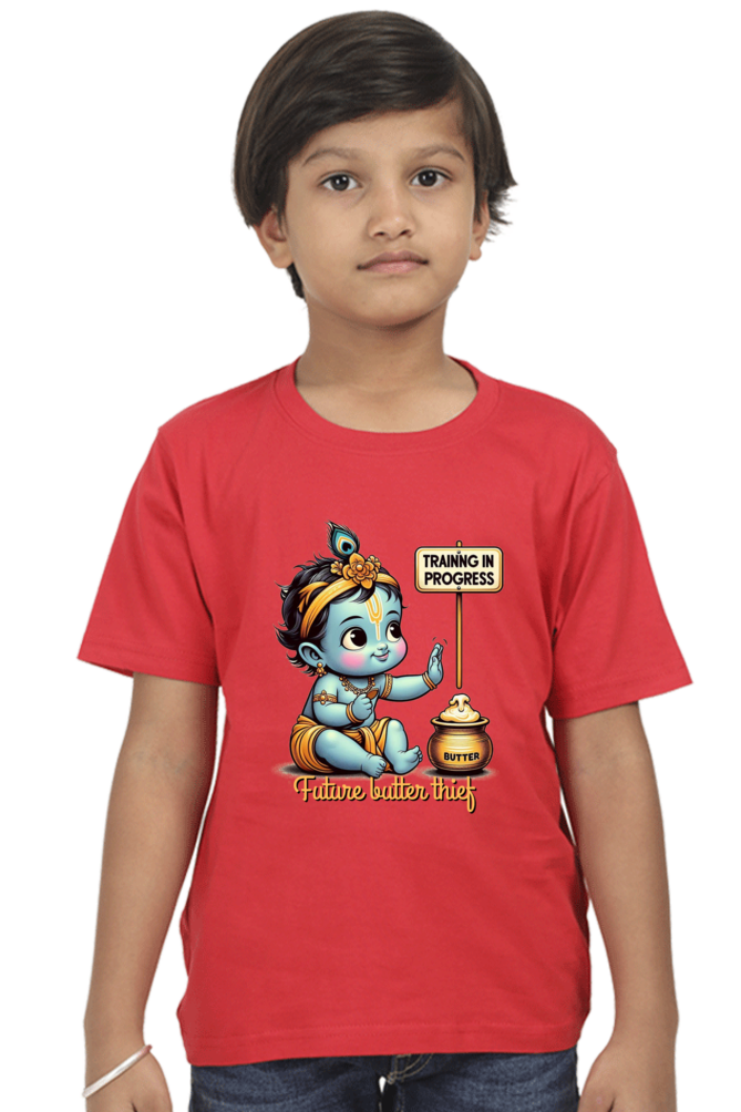 Future Butter Thief Janmashtami Boy's T Shirts