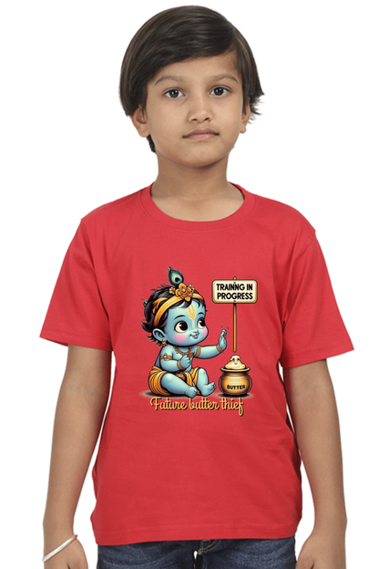 Future Butter Thief Janmashtami Boy's T Shirts