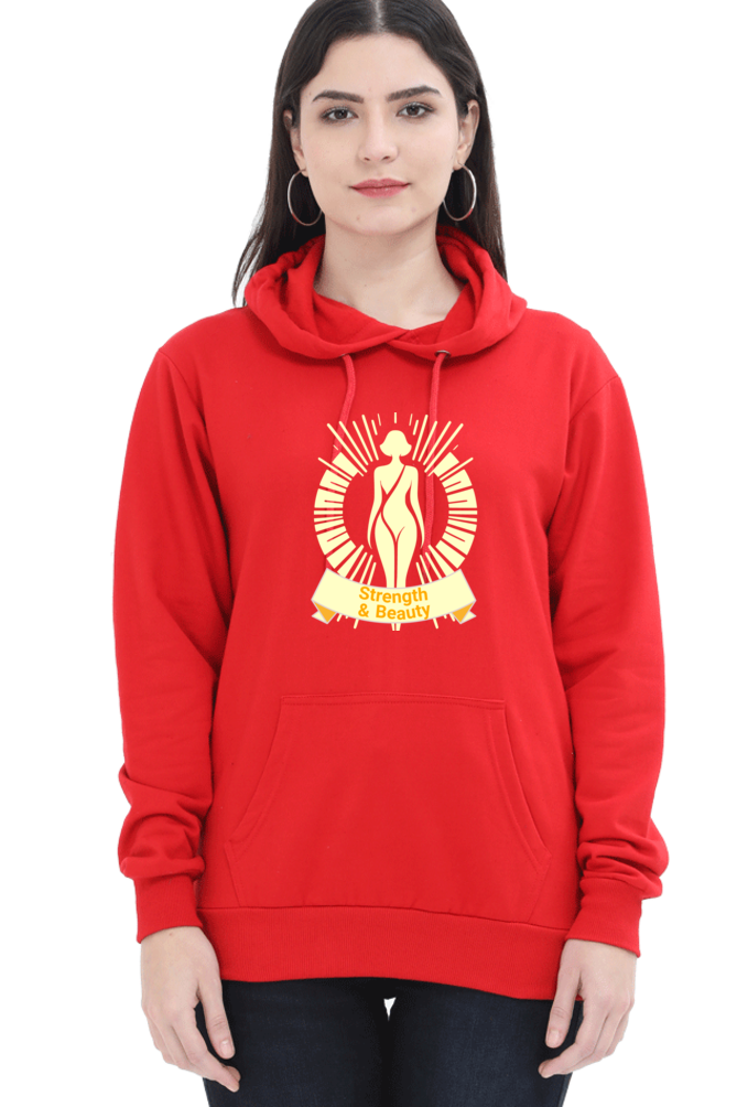 Hoodie For Girls and Women Red