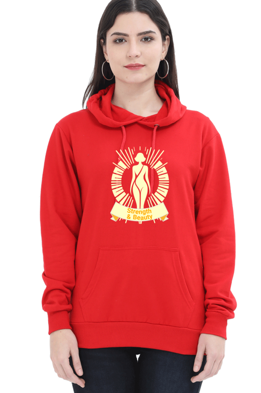 Hoodie For Girls and Women Red