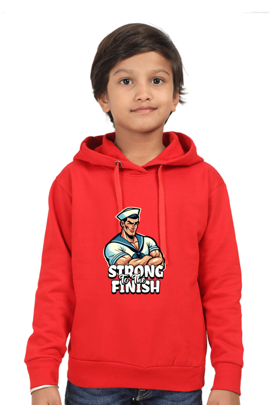 Boy's Hoodie Red