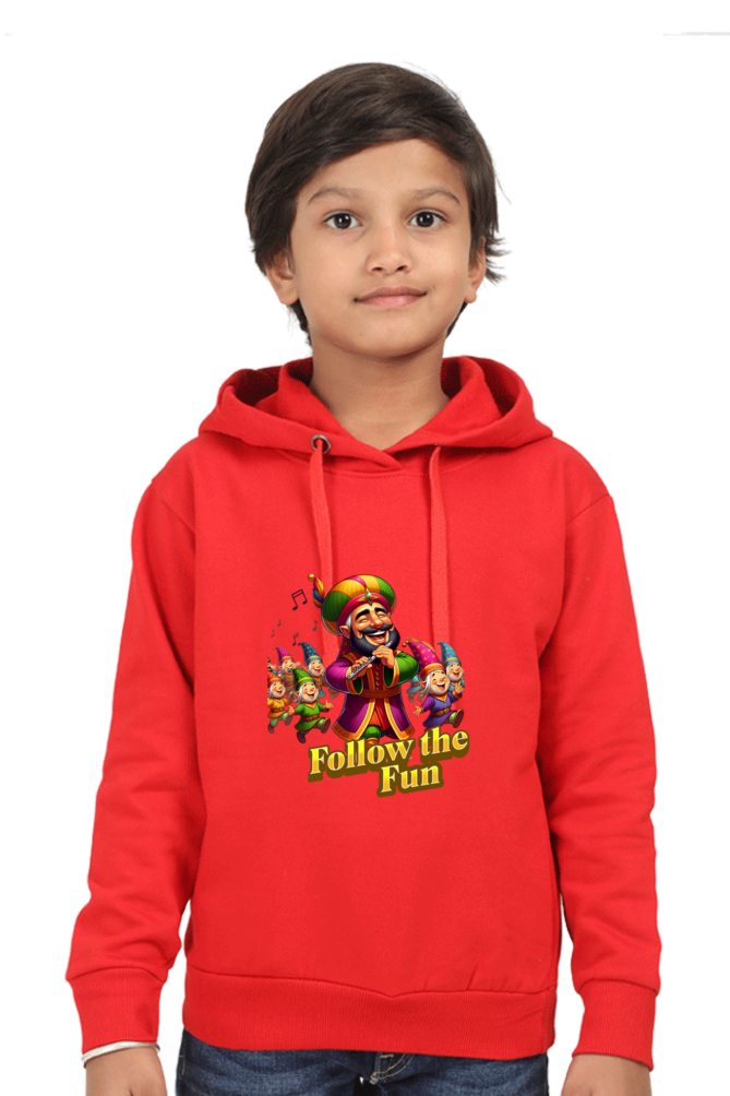 Boy's Hoodie Red