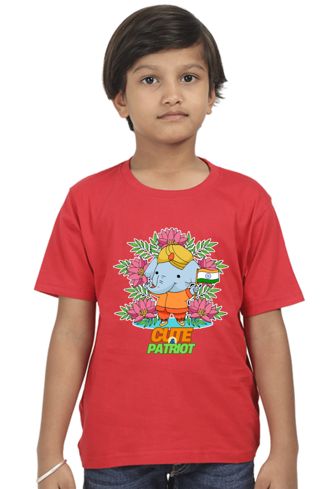 Patriotic T Shirts for Boys Red