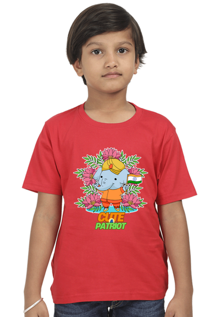 Patriotic T Shirts for Boys Red