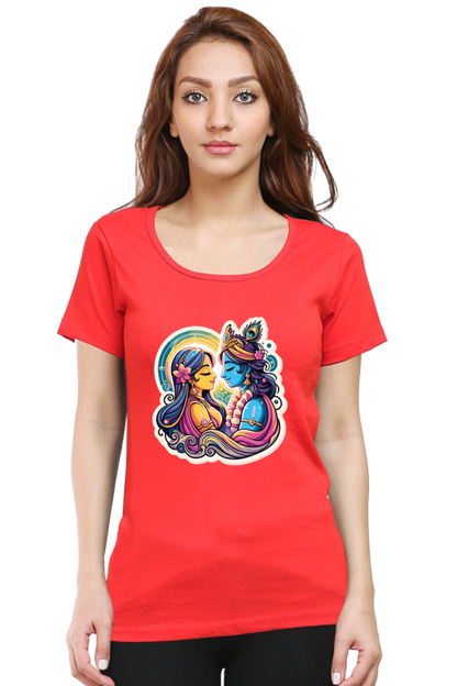 Radha Krishna janmashtami Women T Shirts