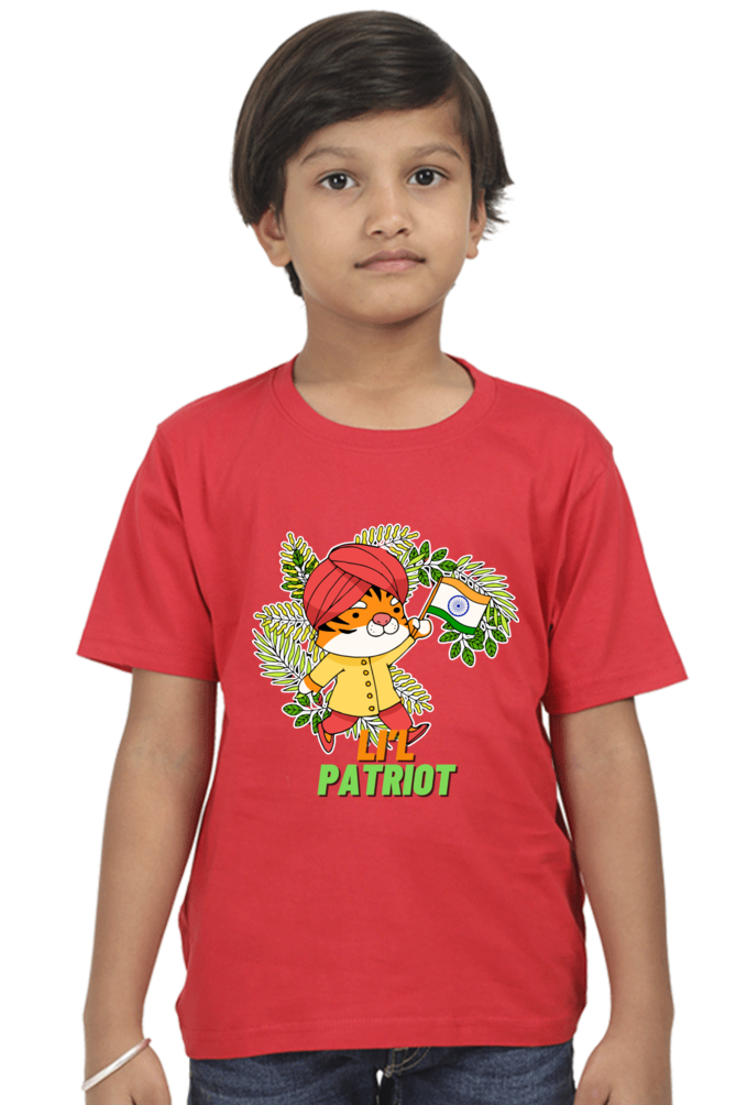 Patriotic T Shirts for Boys Red