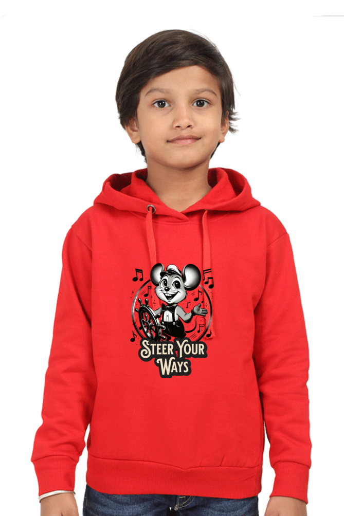 Boy's Hoodie Red