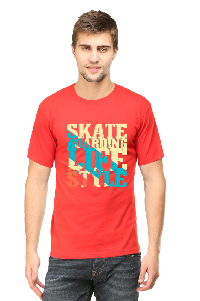 Skate Boarding Life Style Red