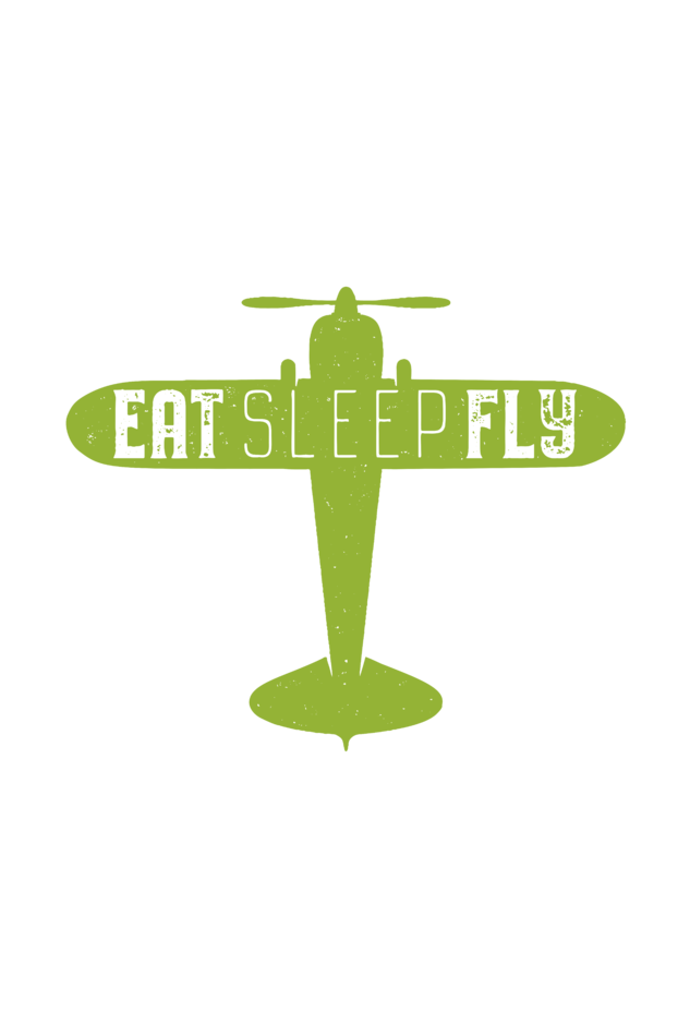 Eat Sleep Fly - Men's T Shirt