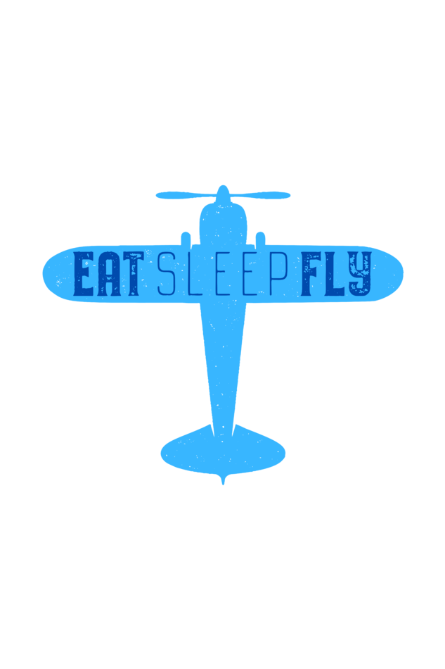 Eat Sleep Fly Men's T Shirt