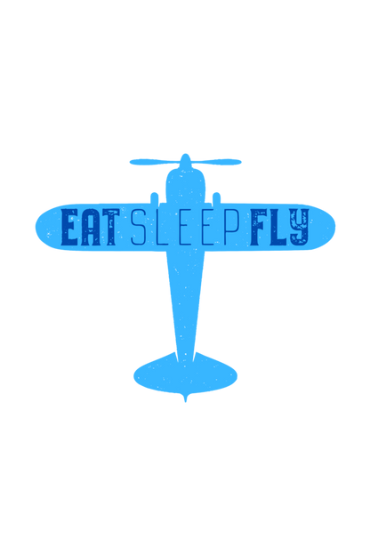 Eat Sleep Fly Men's T Shirt