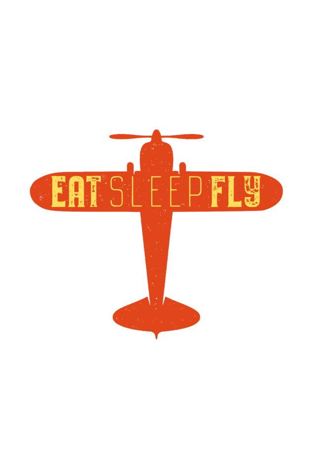 Eat Sleep Fly Men's T Shirt