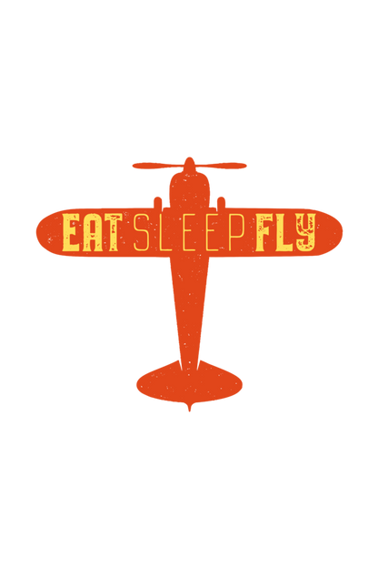 Eat Sleep Fly Men's T Shirt