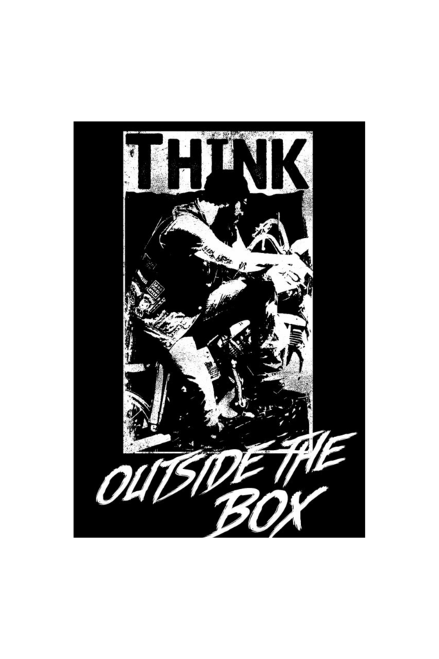 Think Outside The Box Men's T Shirt