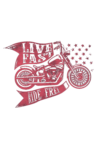 Live Fast Men's T Shirts New Yellow