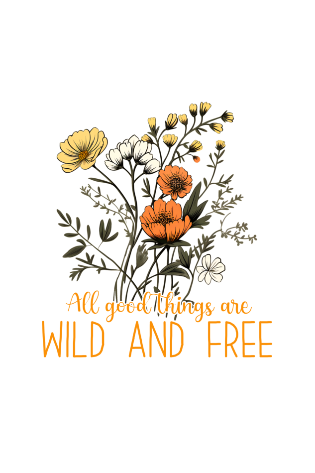 Wild And Free T Shirts For Women