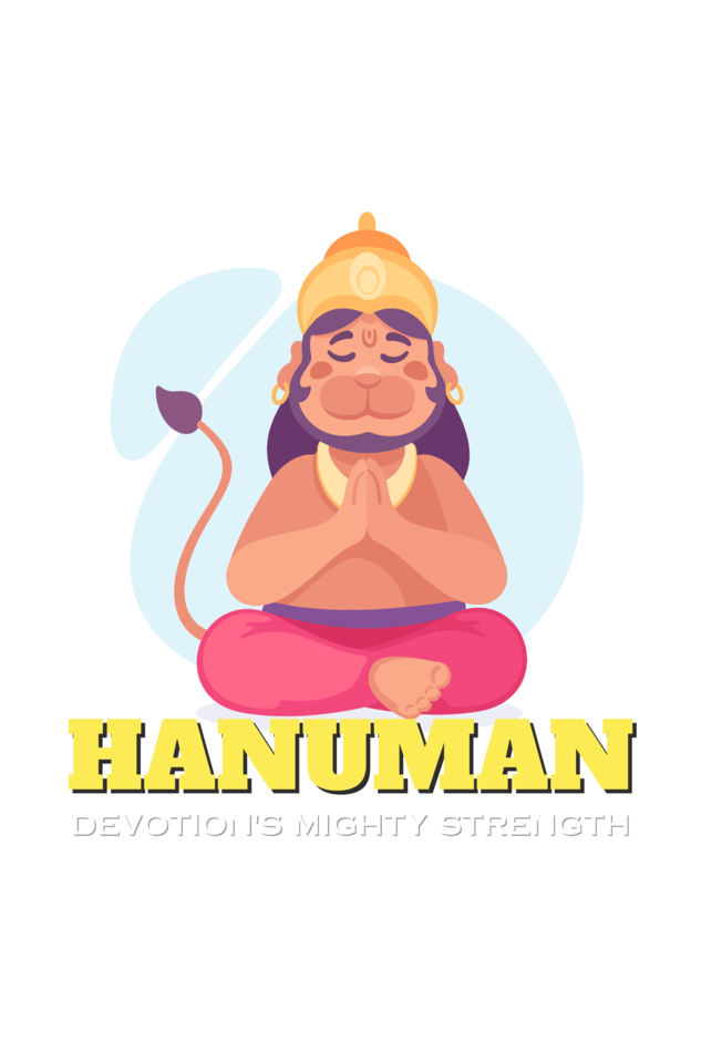 Hanuman Men's Oversized T Shirts