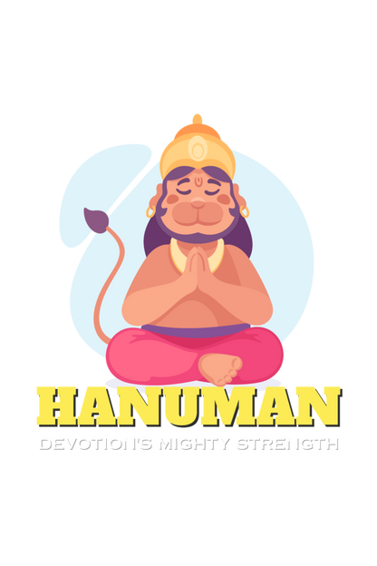 Hanuman Men's Oversized T Shirts