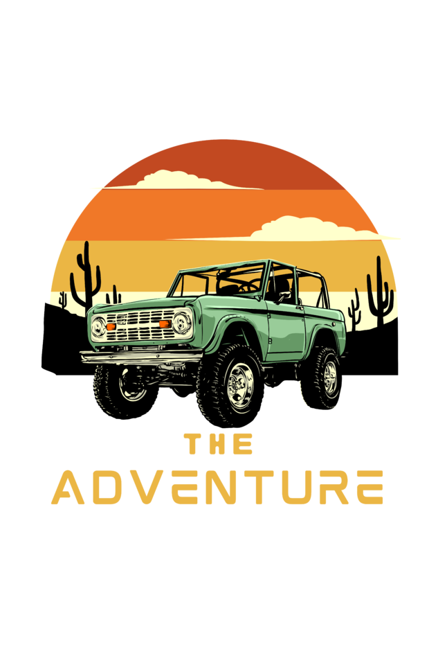 The Adventure Men's Oversized T Shirts