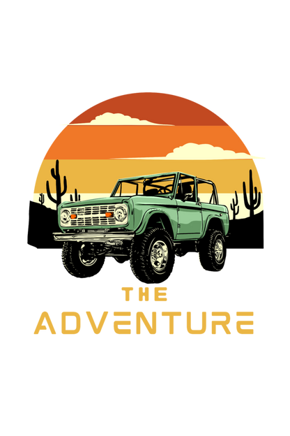 The Adventure Men's Oversized T Shirts