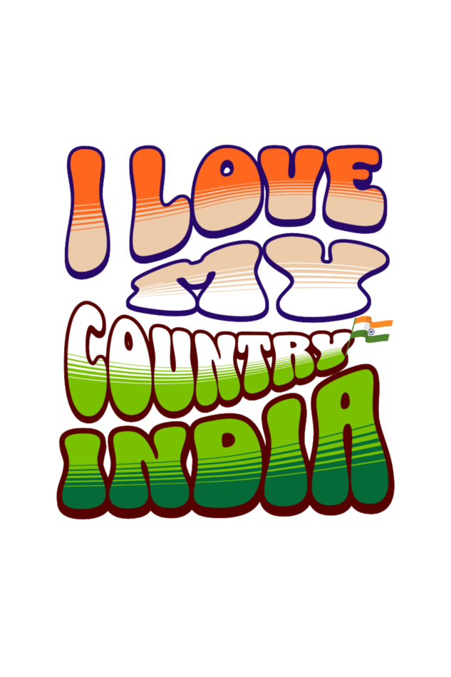 I Love My India Independence Day Women T Shirts