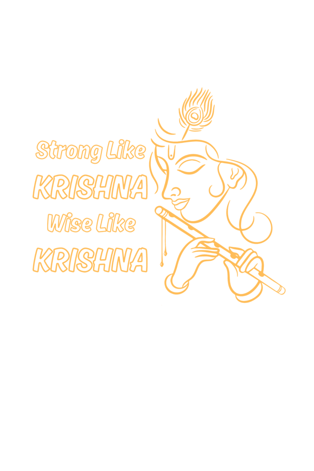 Strong Like Krishna Janmashtami Men's T Shirts