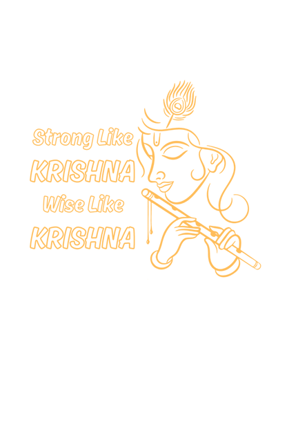 Strong Like Krishna Janmashtami Men's T Shirts