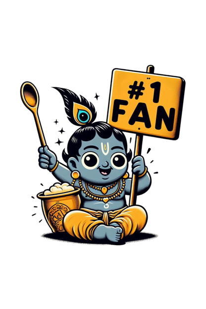 # 1 Fan Janmashtami Women T Shirts