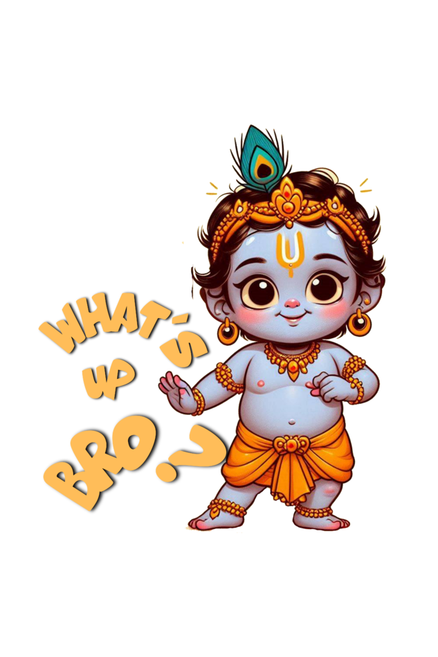 Whats Up Bro? Janmashtami Boy's T Shirts