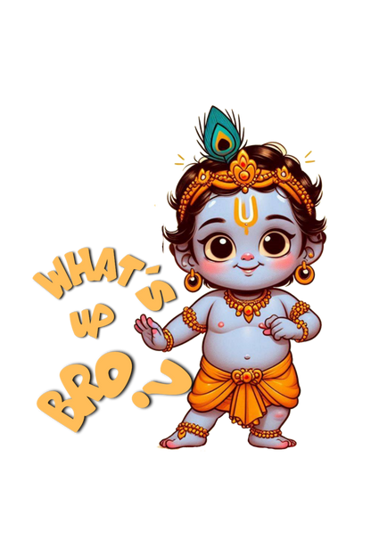 Whats Up Bro? Janmashtami Boy's T Shirts