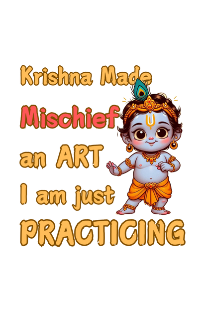 Krishna Made Mischief An Art Janmashtami Boy's T Shirts