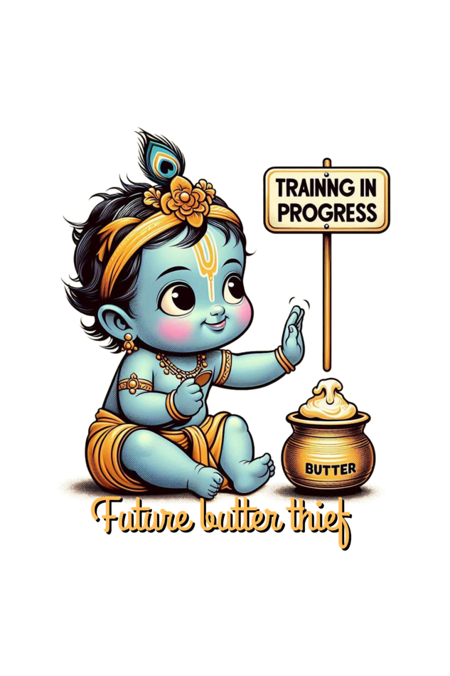 Future Butter Thief Janmashtami Boy's T Shirts