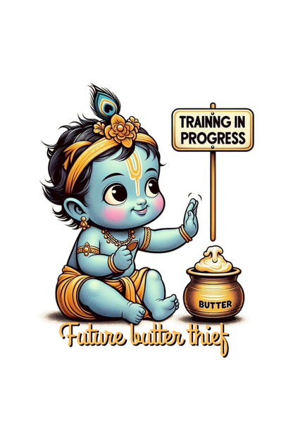 Future Butter Thief Janmashtami Boy's T Shirts