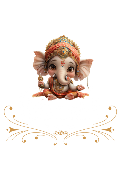 Bal Ganesha Ganesh Chaturthi Boy's T Shirts