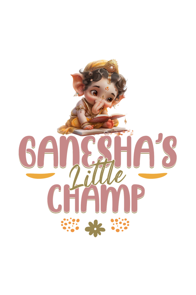 Ganesha's Little Champ Ganesh Chaturthi Boy's T Shirts