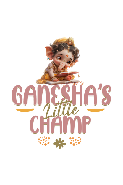 Ganesha's Little Champ Ganesh Chaturthi Boy's T Shirts