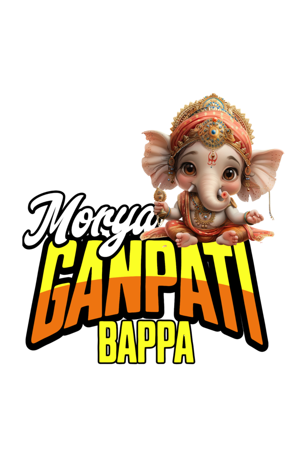 Ganpati Bappa Morya 2 Ganesh Chaturthi Boy's T Shirts