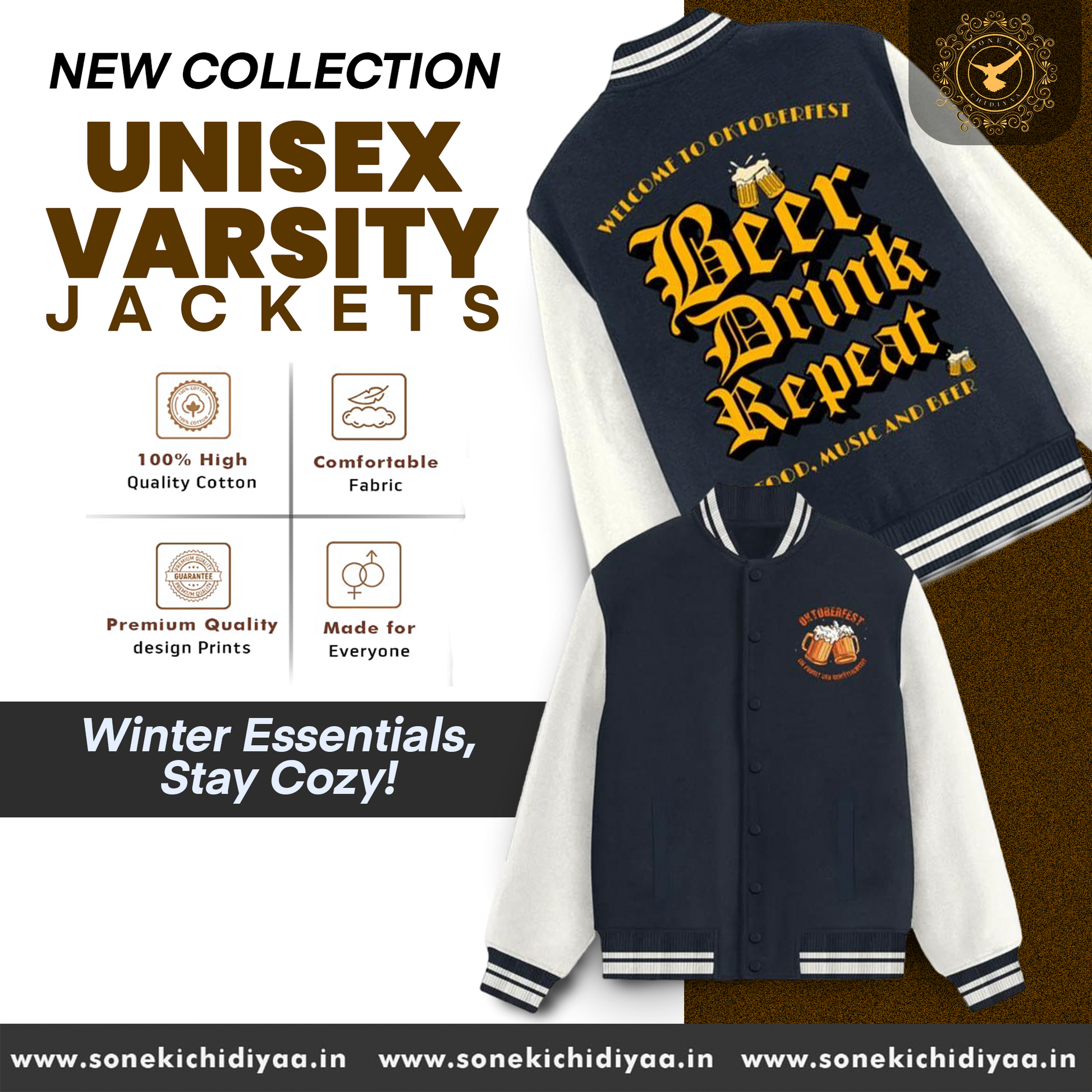 Unisex Varsity Jacket