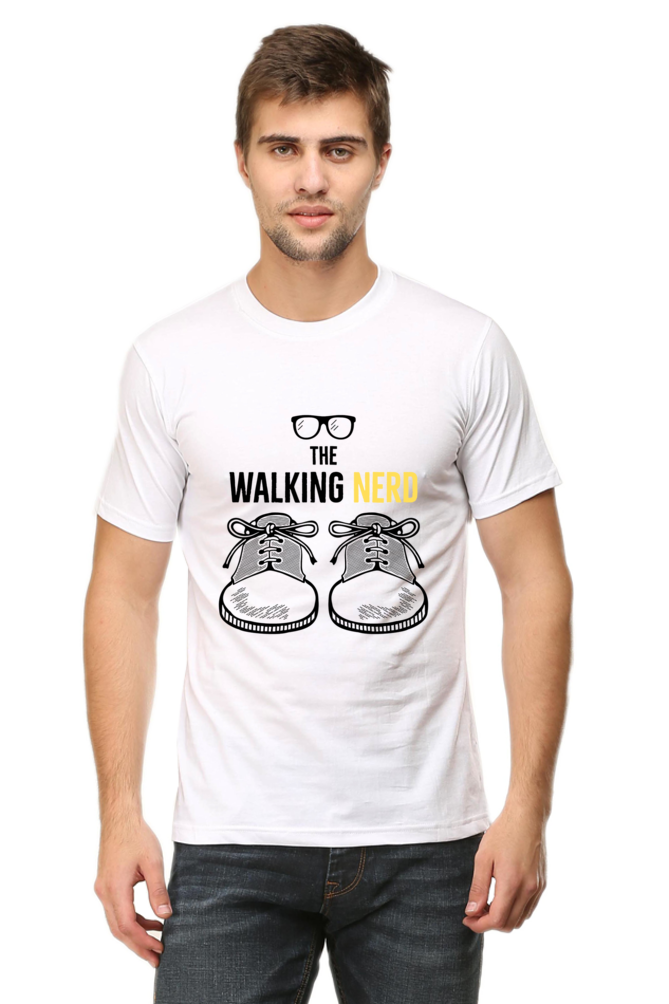 The Walking Nerd - Men's T Shirt White