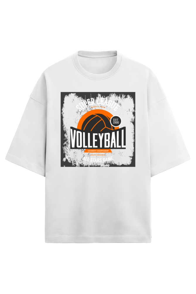 Volleyball Men's Oversized T Shirts