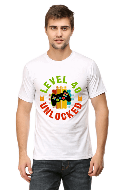 Level 04 Unlocked Men's T Shirt White